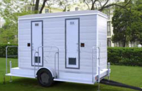 Mobile Trailer Toilet 